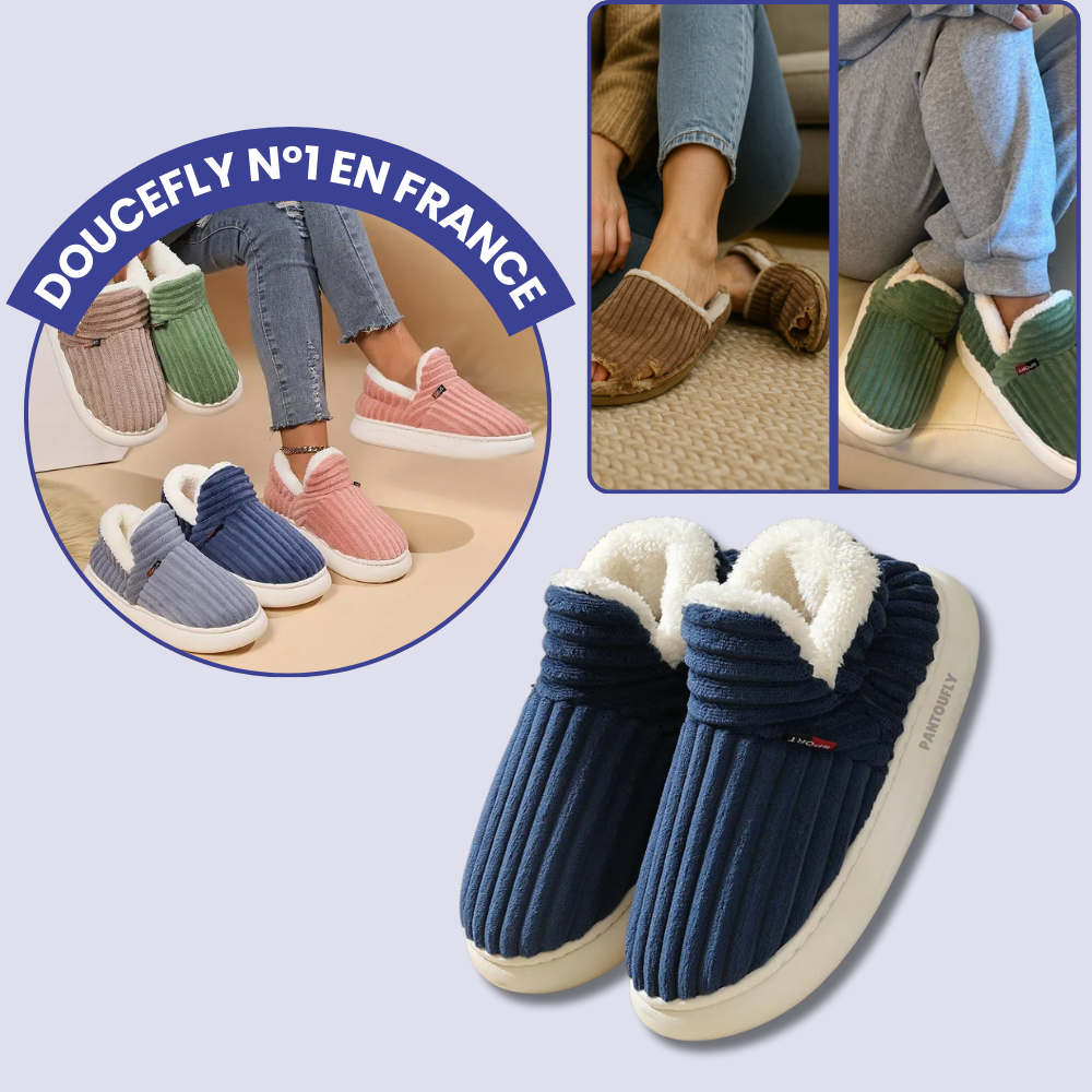 Doucefly | Pantoufles Orthopédiques Anti-Dérapantes