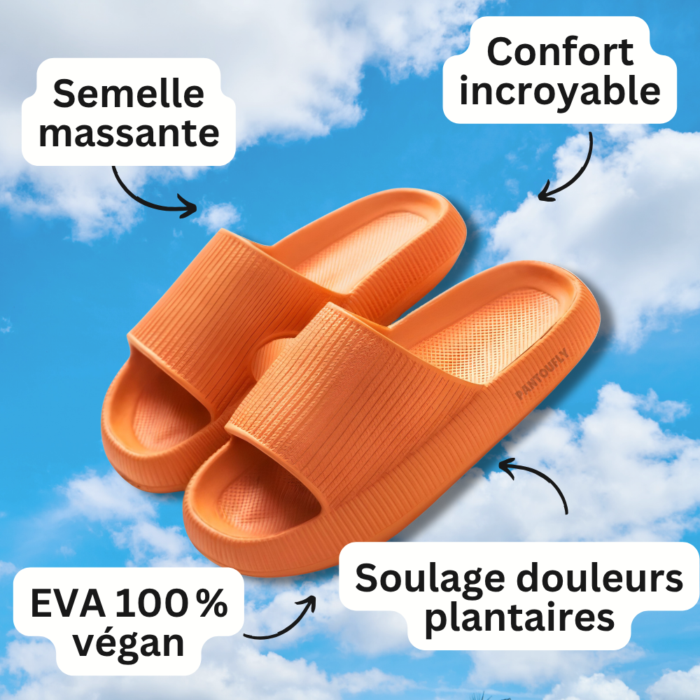 Nuagefly | Sandale Orthopédique Effet Nuage