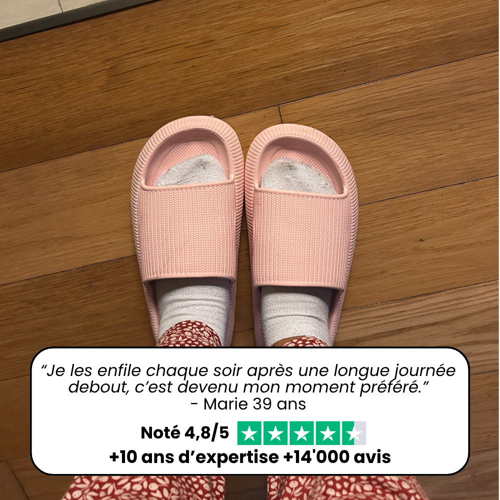 Nuagefly | Sandale Orthopédique Effet Nuage