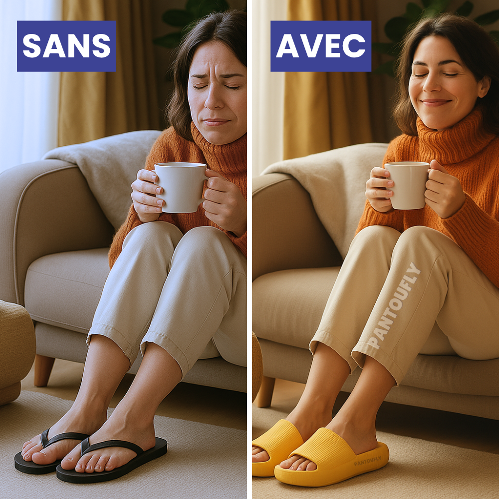 Nuagefly | Sandale Orthopédique Effet Nuage